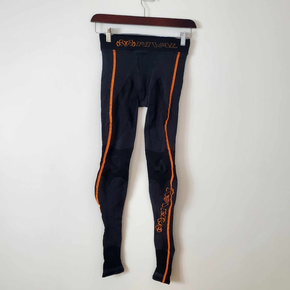 Orange Exercise Compression & Base Layers for Men